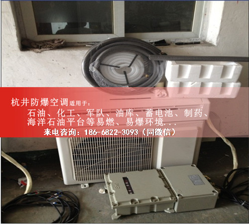 乙烷仓库防爆空调机案例图